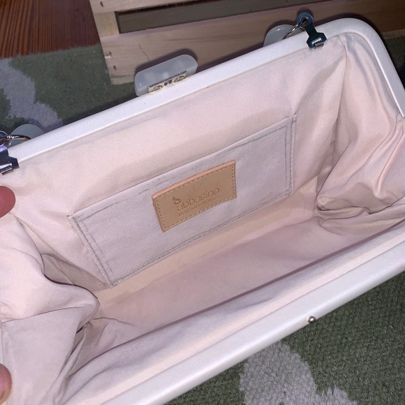 Abbacino Light Blue Leather Cocktail Handbag - Picture 2 of 7